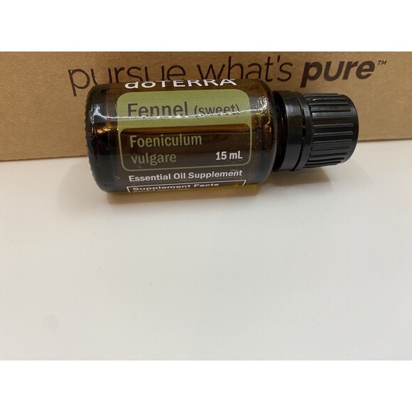 doTERRA FENNEL sweet Essential Oil 15 ml distinct licorice aroma & taste Exp 25 - Picture 3 of 7